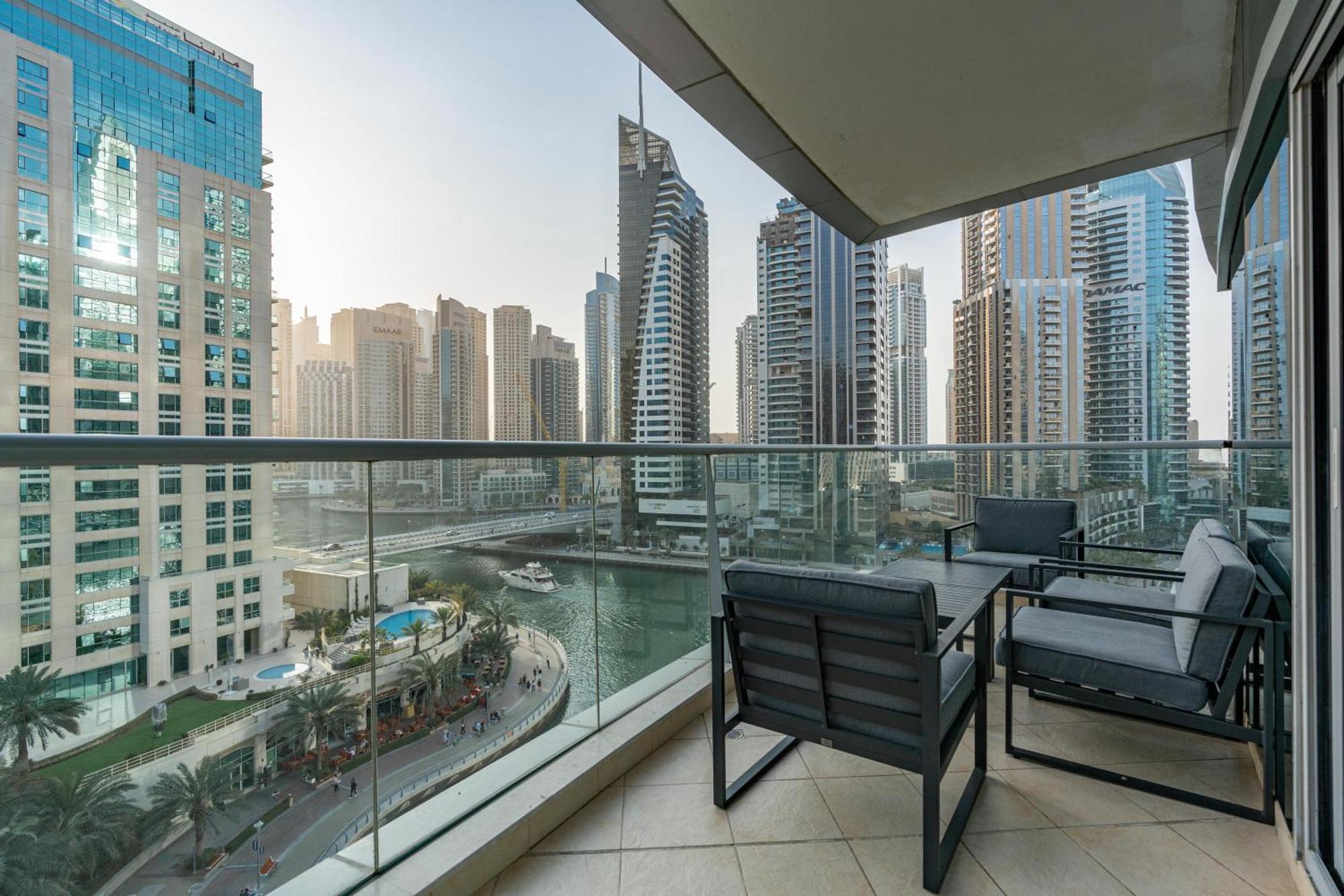 Vacay Lettings - Full Marina View 3 Bedroom Plus Maid Room Dubaj Zewnętrze zdjęcie